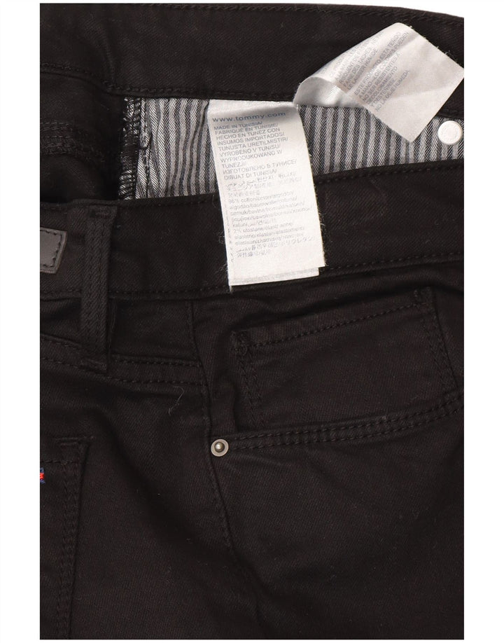 Damskie jeansy Jeggings Tommy Hilfiger Como W31 L32 Czarne bawełniane