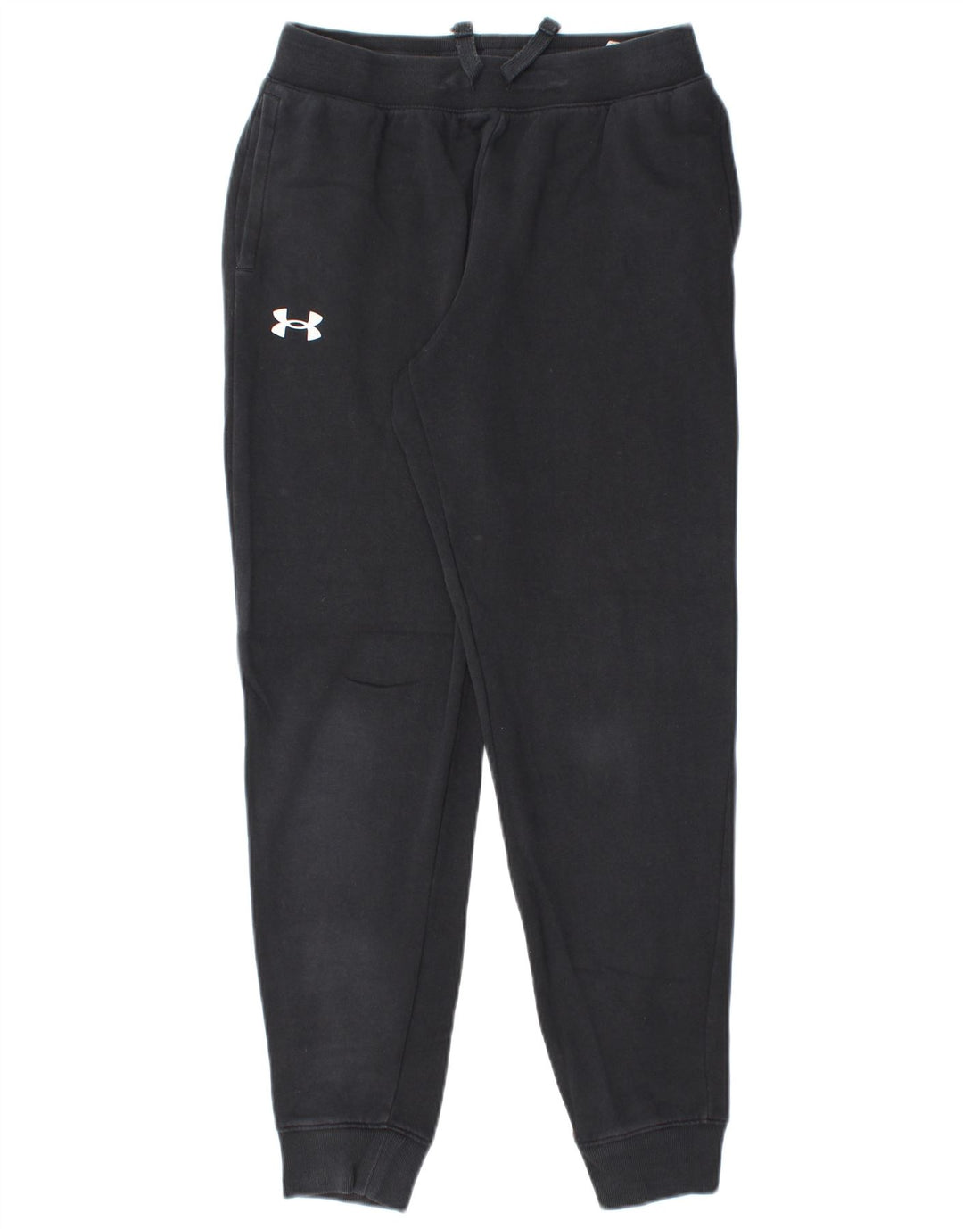 Spodnie dresowe chłopięce Under Armour, joggery, duże, 11-12 lat, czarne