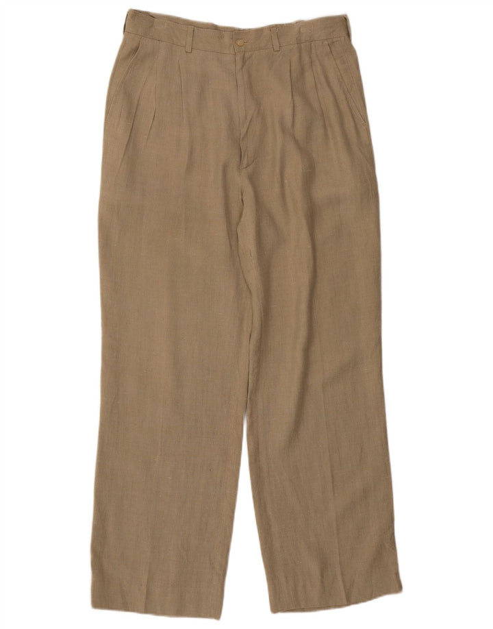Vintage damskie spodnie typu Chino W30 L28 beżowe