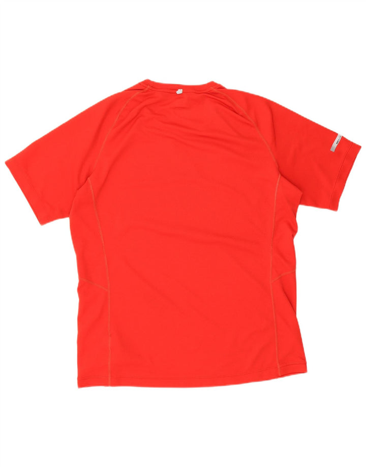 Męski T-shirt Nike Dri Fit, duży, czerwony, poliester