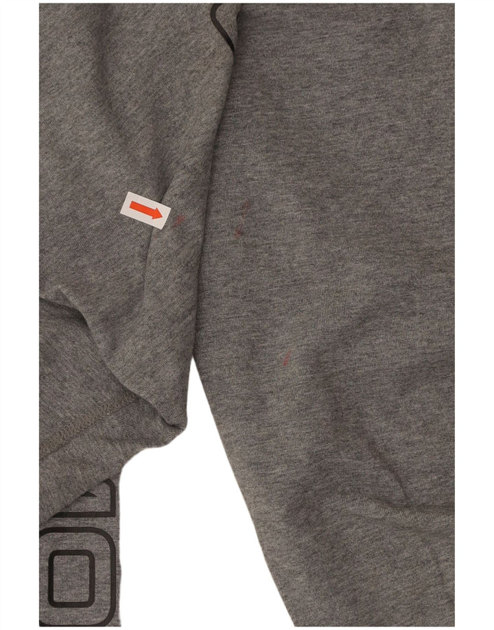 UNDER ARMOUR Womens Graphic Leggings UK 4 XS  Grey