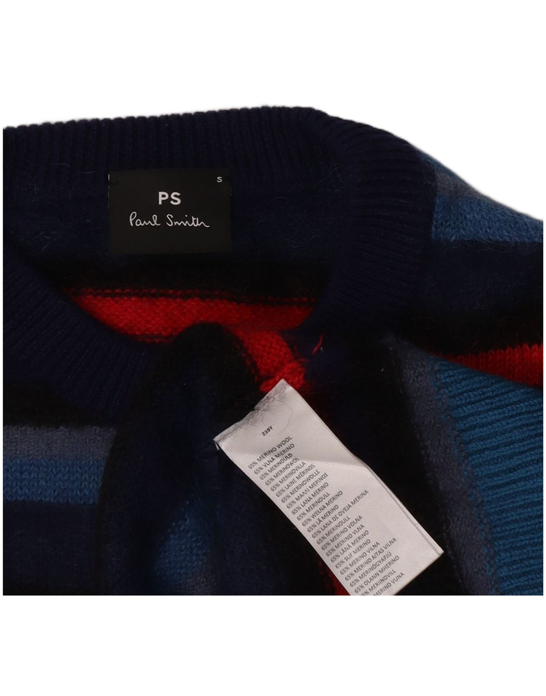 Damski sweter Paul Smith z okrągłym dekoltem, UK 10, mały, wielokolorowy