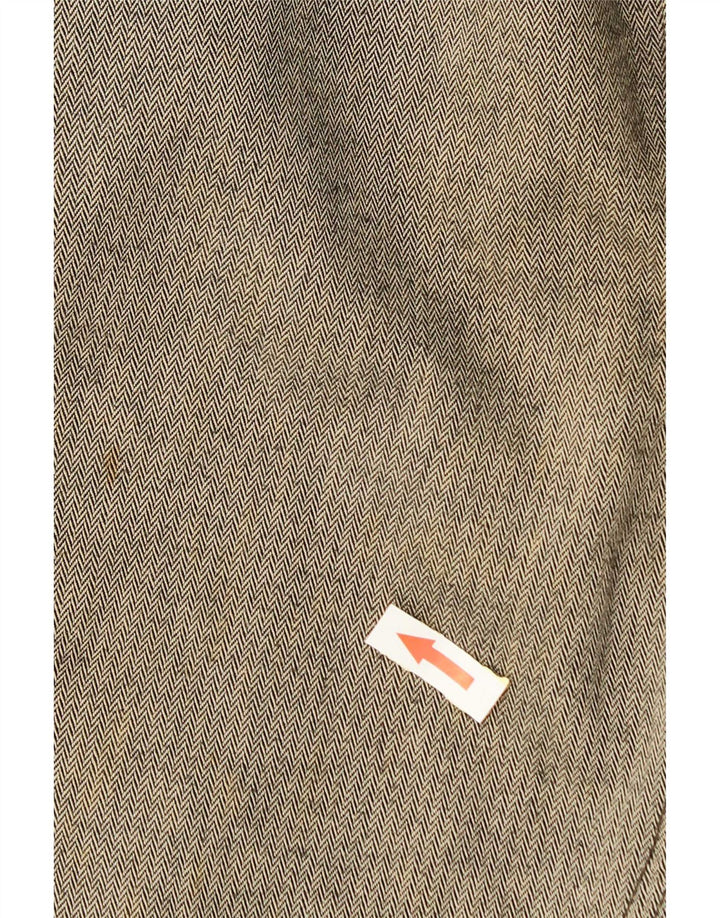 Męskie spodnie cargo Calvin Klein W36 L34 Szare w jodełkę