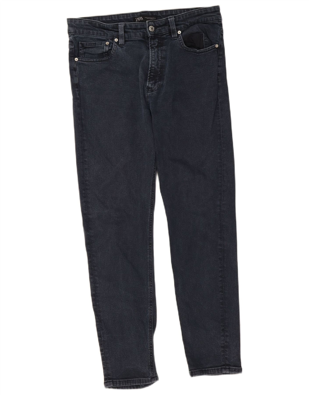 Jeansy męskie Zara Slim EU 42 Large W32 L29 Granatowe