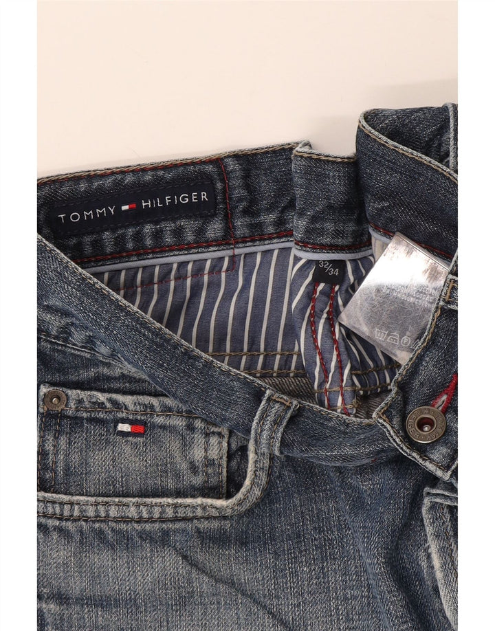 Męskie spodenki jeansowe Tommy Hilfiger W32 Średnioniebieskie bawełniane