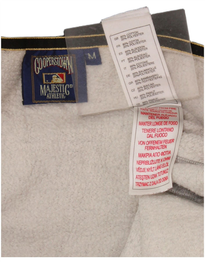 Damski sweter z kapturem i zamkiem New York Yankees MAJESTIC UK 14, średni szary