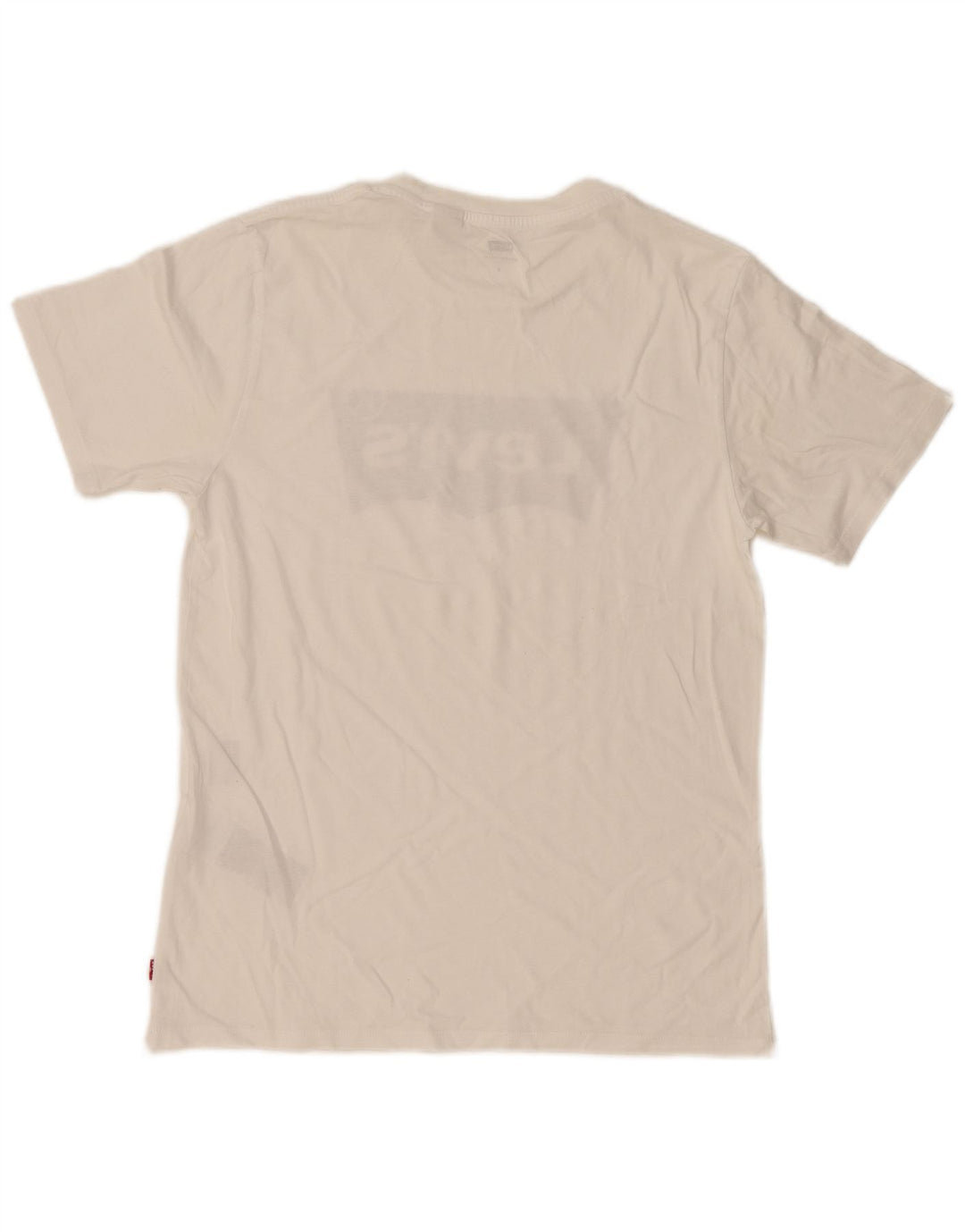 Męski T-shirt z grafiką Levi's, mały, biały, bawełniany