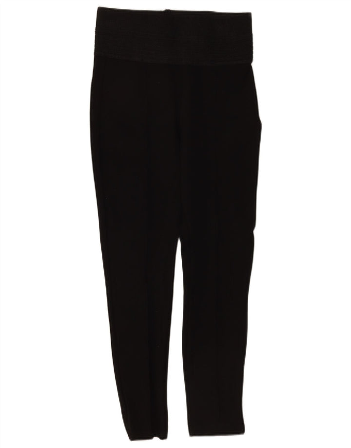 Damskie legginsy Zara UK 12, średni czarny poliester