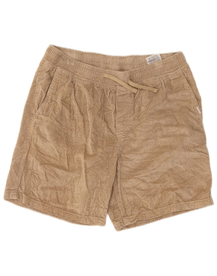 Męskie szorty sztruksowe Jack & Jones, średnie W36, beżowa bawełna