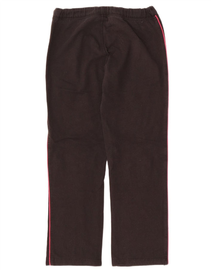 Damskie spodnie dresowe REEBOK UK 14, duże, czarne, poliestrowe