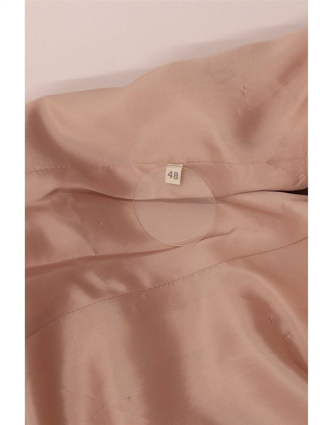 Vintage damski trencz IT 48 XL beżowy