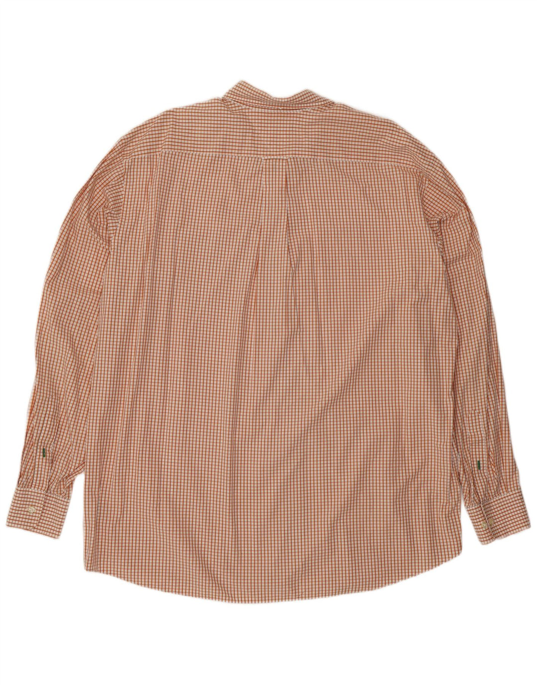 Koszula męska Tommy Hilfiger rozmiar 17 1/2 XL Pomarańczowa kratka