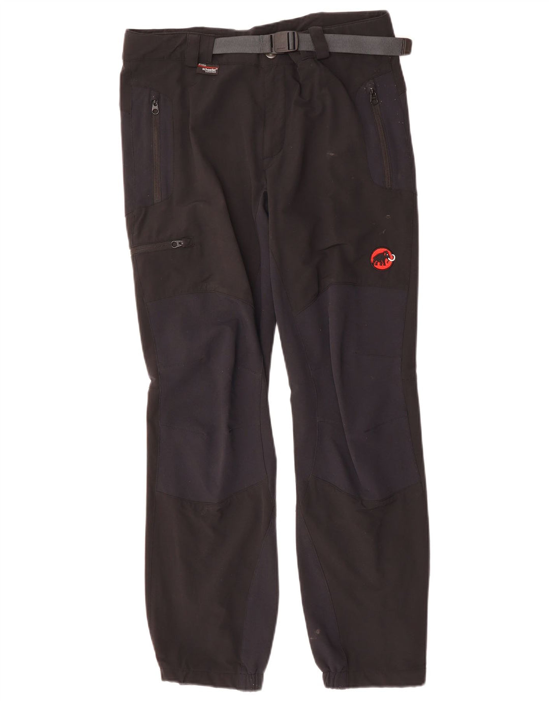 Damskie spodnie typu casual cargo MAMMUT W32 L30 w kolorze czarnym