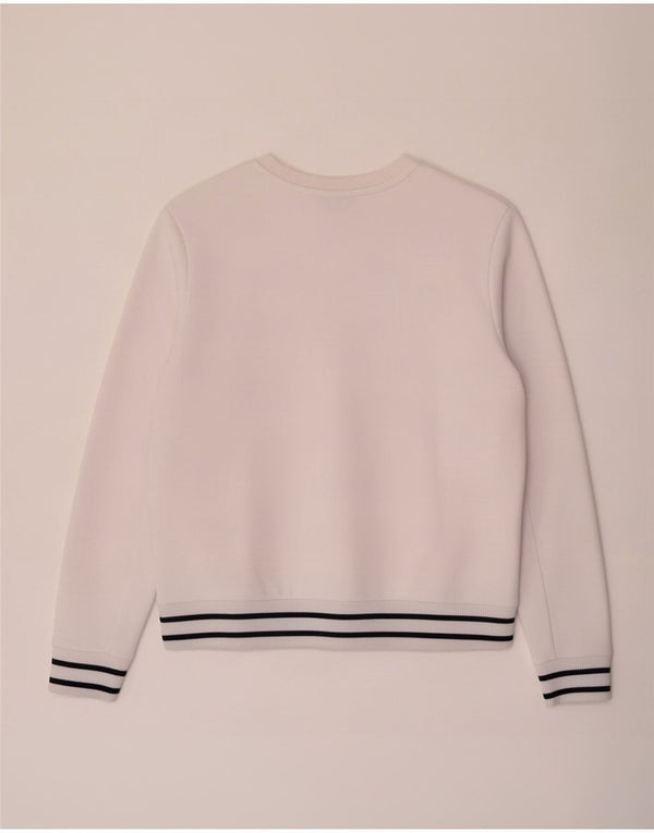 Bluza damska Fila Sweter UK 14 Średnia biała bawełna