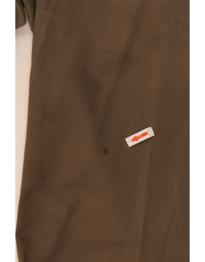 Męskie proste spodnie cargo Dockers W38 L32, bawełna khaki