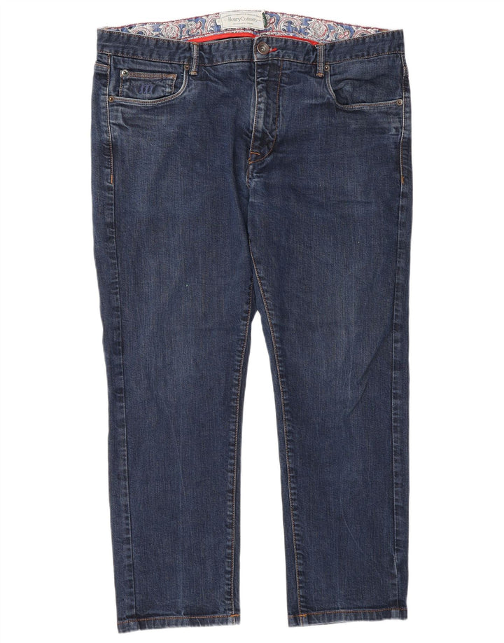 Jeansy damskie Henry Cottons Crop Slim W36 L26 Niebieskie