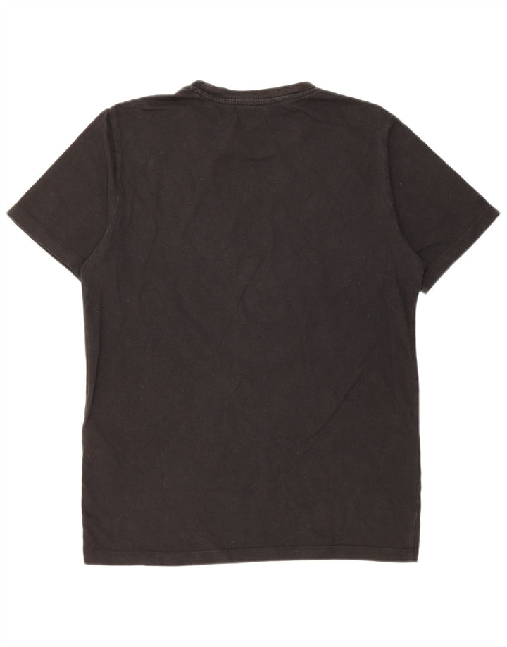 Męski T-shirt z grafiką Levi's, mały, czarny, bawełniany