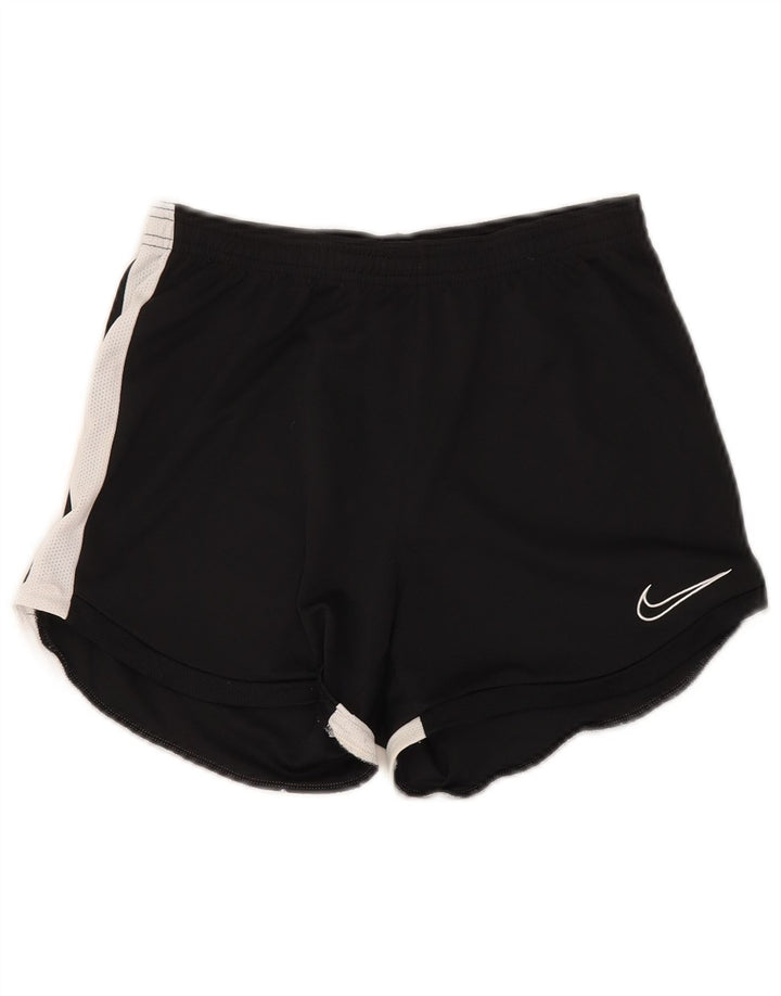 Damskie spodenki sportowe Nike UK 10, mały czarny, poliester z blokami kolorów