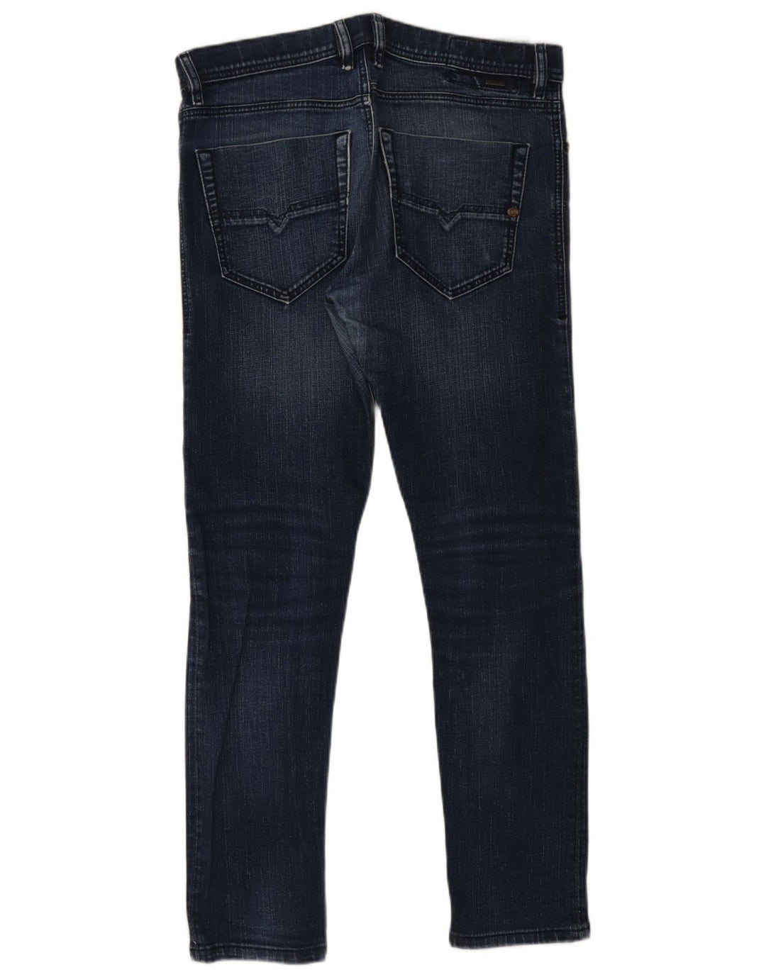 Męskie jeansy Diesel Slim W32 L28 Granatowa bawełna