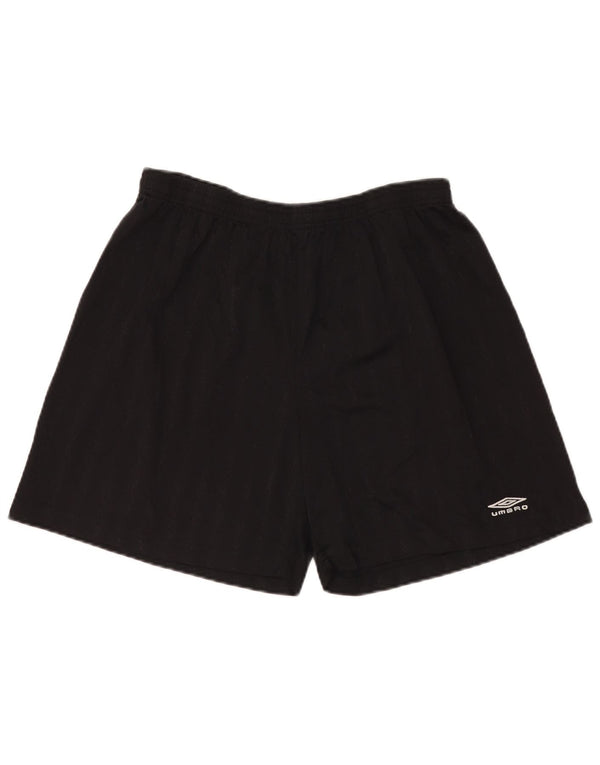 Męskie spodenki sportowe Umbro UK 38/40 2XL Czarny poliester