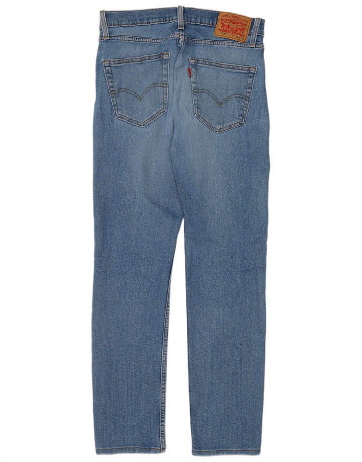 Męskie jeansy Levi's 511 Slim W31 L32 Niebieskie bawełniane