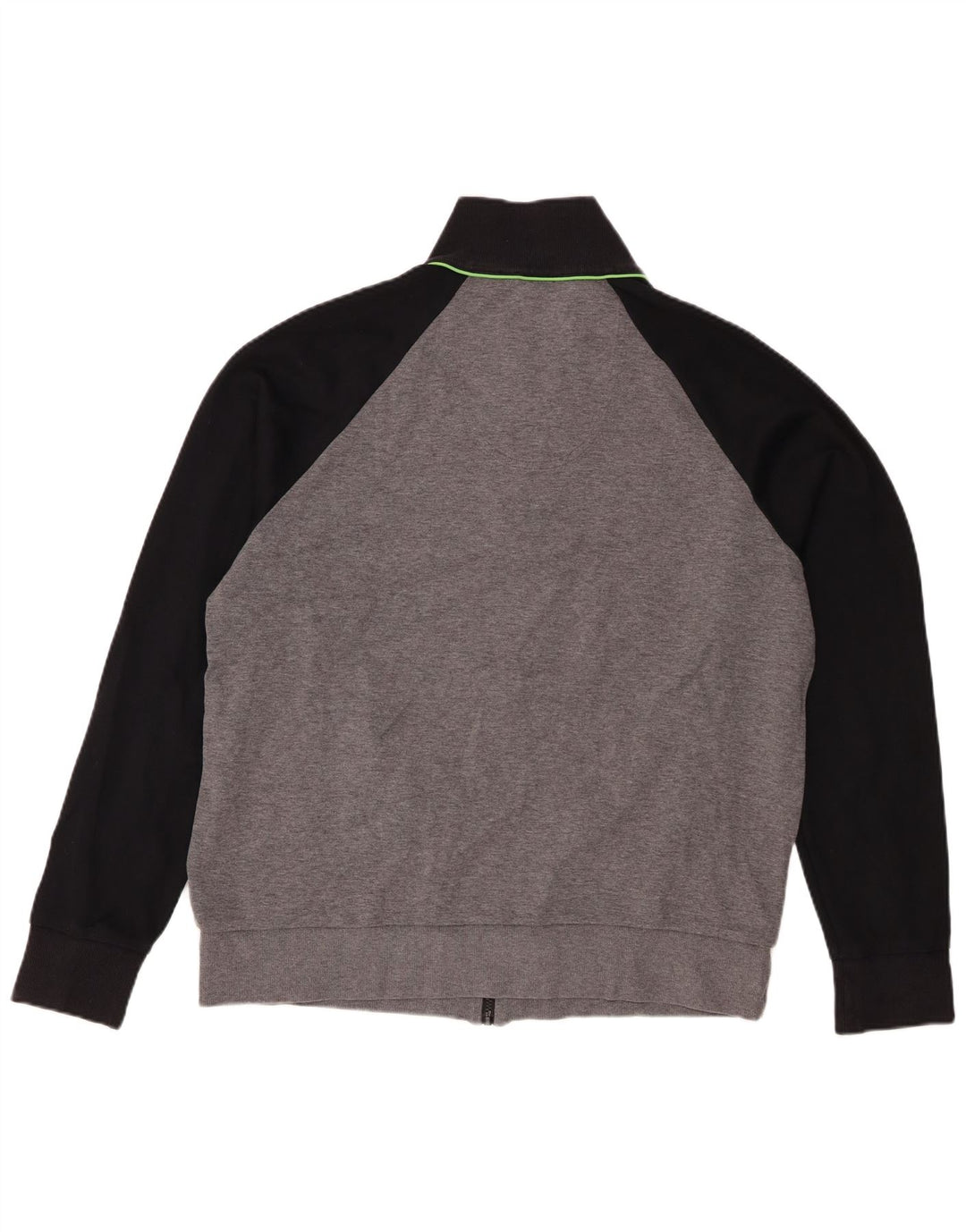 Męska kurtka dresowa Hugo Boss 2XL, szara, z blokami kolorów