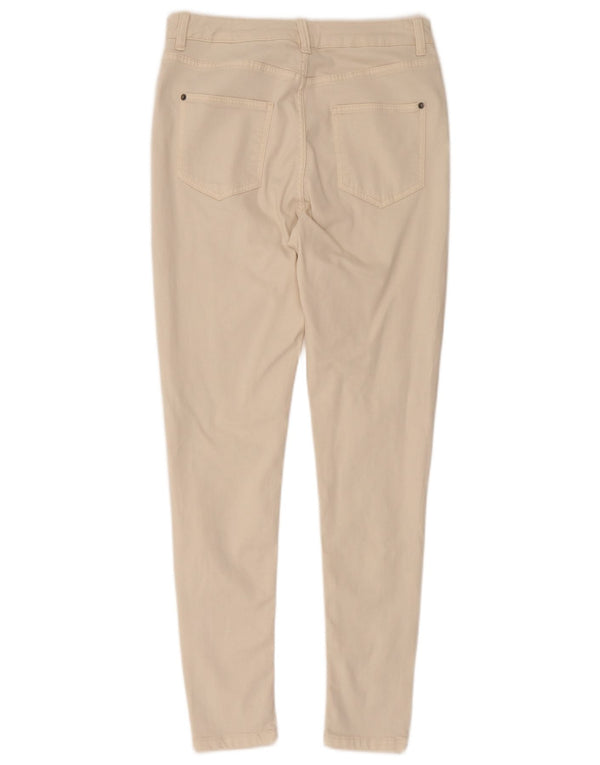 Marks & Spencer Damskie Super Skinny Jeans UK 12 Medium W32 L29 Beżowa Bawełna