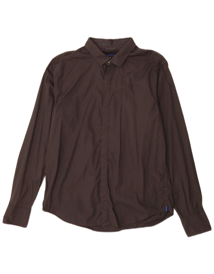 Koszula męska Superdry 2XL, szara, bawełniana