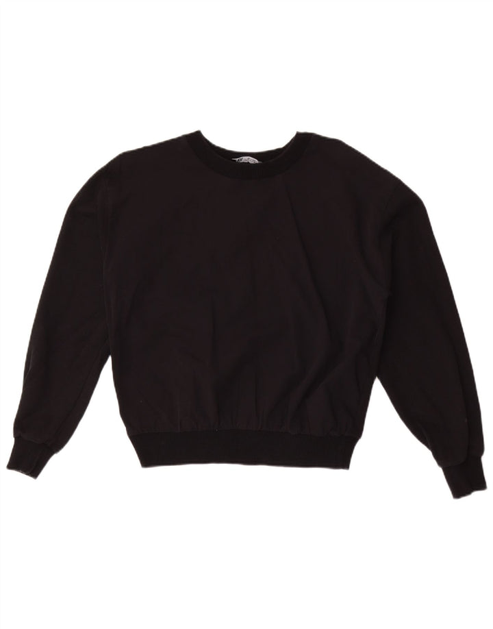 Bluza damska Zara Crop Jumper UK 10 Small Black