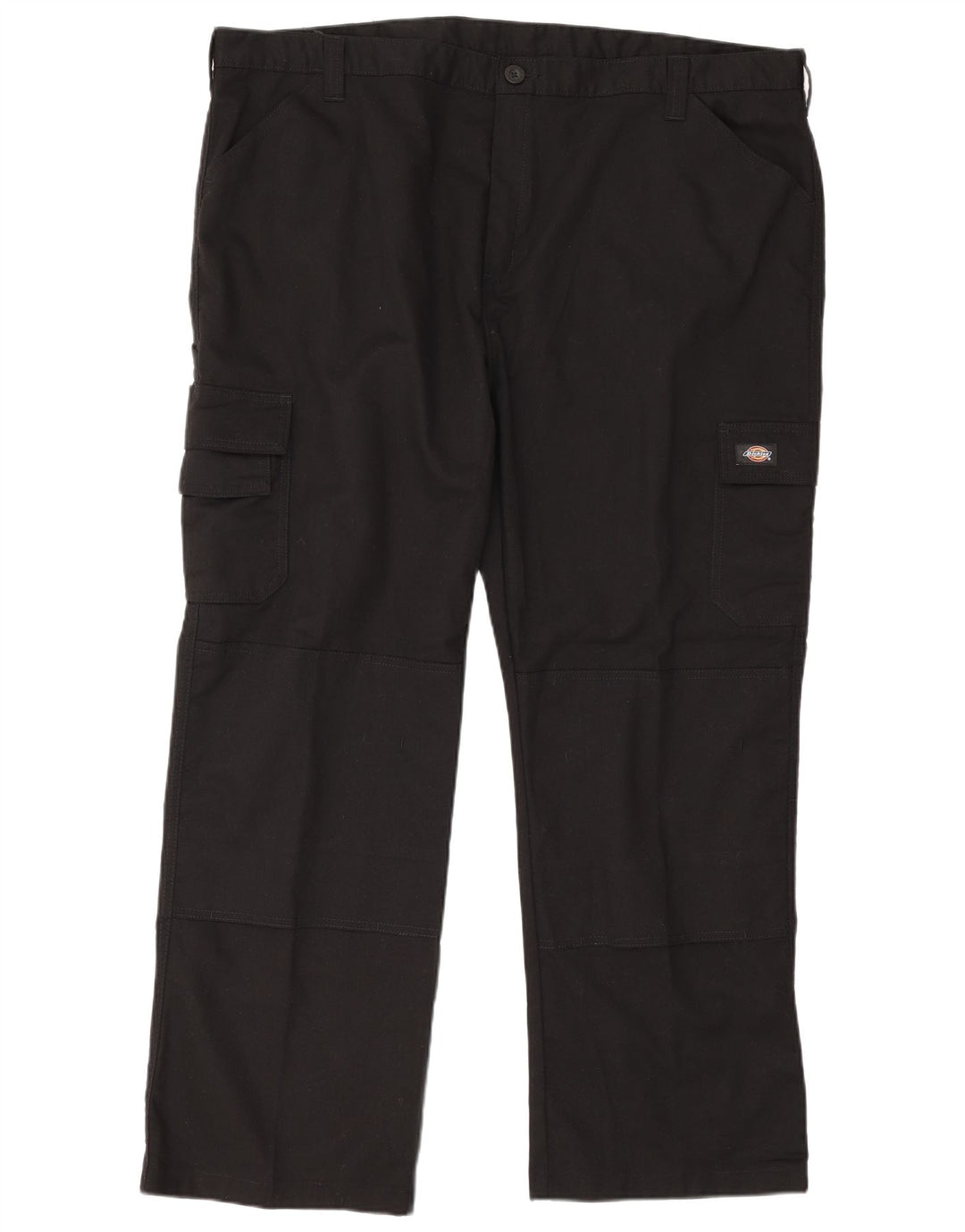 Męskie proste spodnie cargo Dickies W46 L30 Czarny poliester