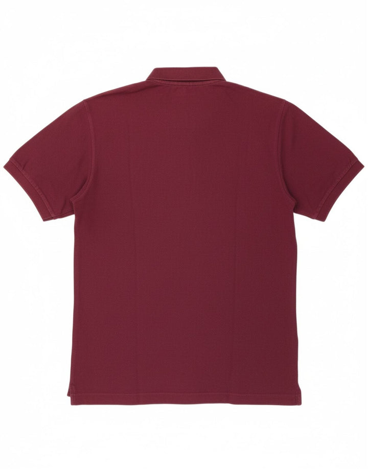 KAPPA Mens Polo Shirt Large Burgundy Cotton Vintage Kappa and Second-Hand Kappa from Messina Hembry 