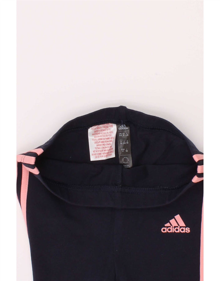 Legginsy Adidas Dziewczęce 3-4 lata Granatowe