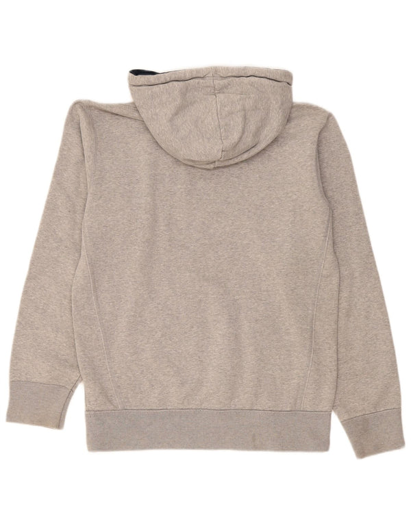 Męska bluza z kapturem Adidas Graphic, mała, szara, bawełniana