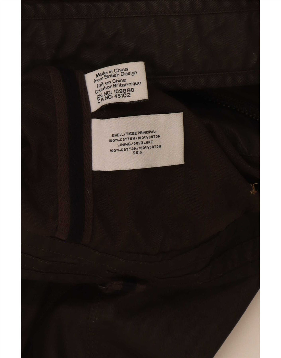 Męska kurtka bomber z woskowanej bawełny Superdry UK 40, duża khaki