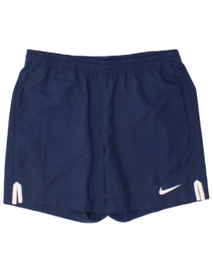 Męskie spodenki sportowe Nike Dri Fit, duże, granatowe