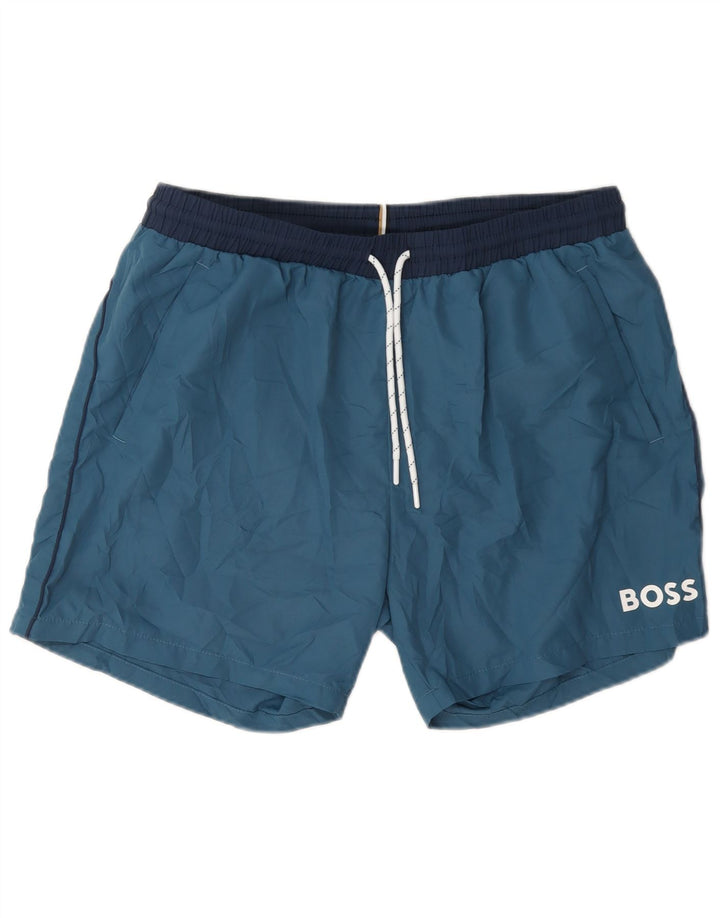 Męskie spodenki kąpielowe Hugo Boss XL, niebieskie