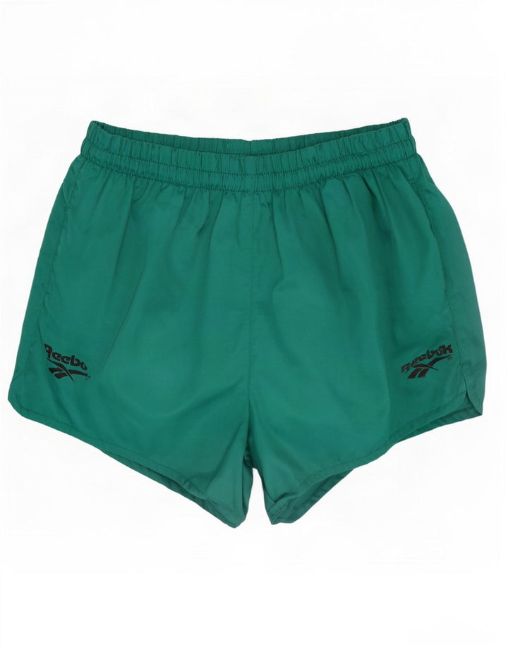 Męskie spodenki sportowe Reebok Średni zielony nylon