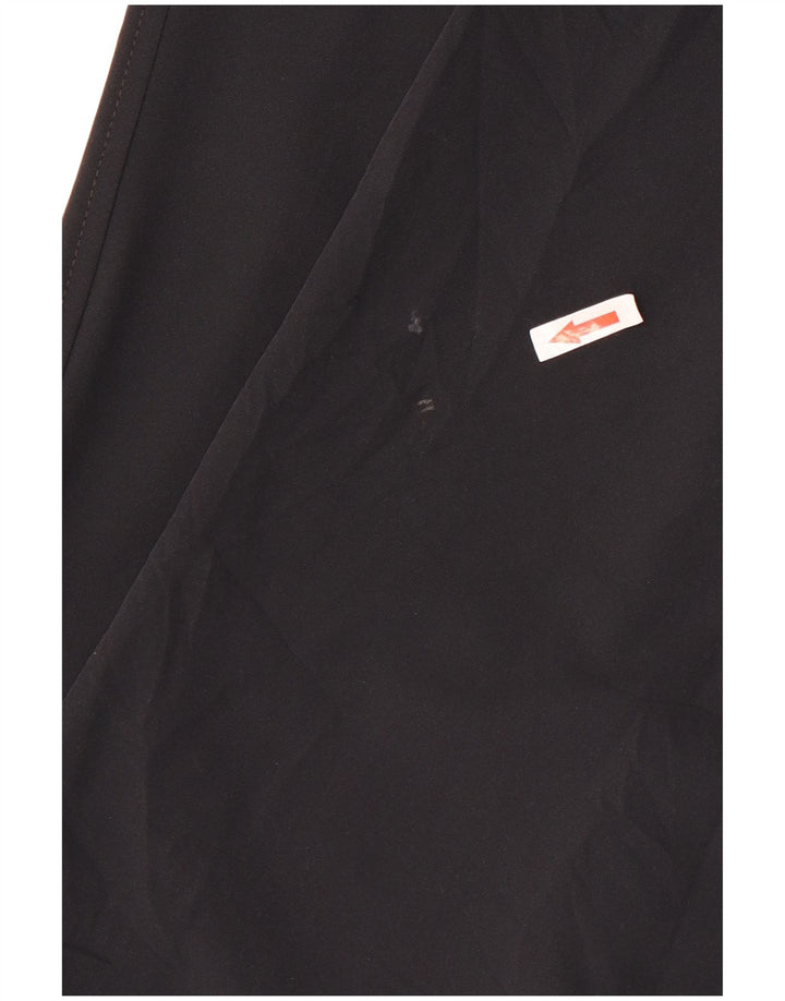 Męskie proste spodnie chino UNDER ARMOUR W38 L32, czarny poliester
