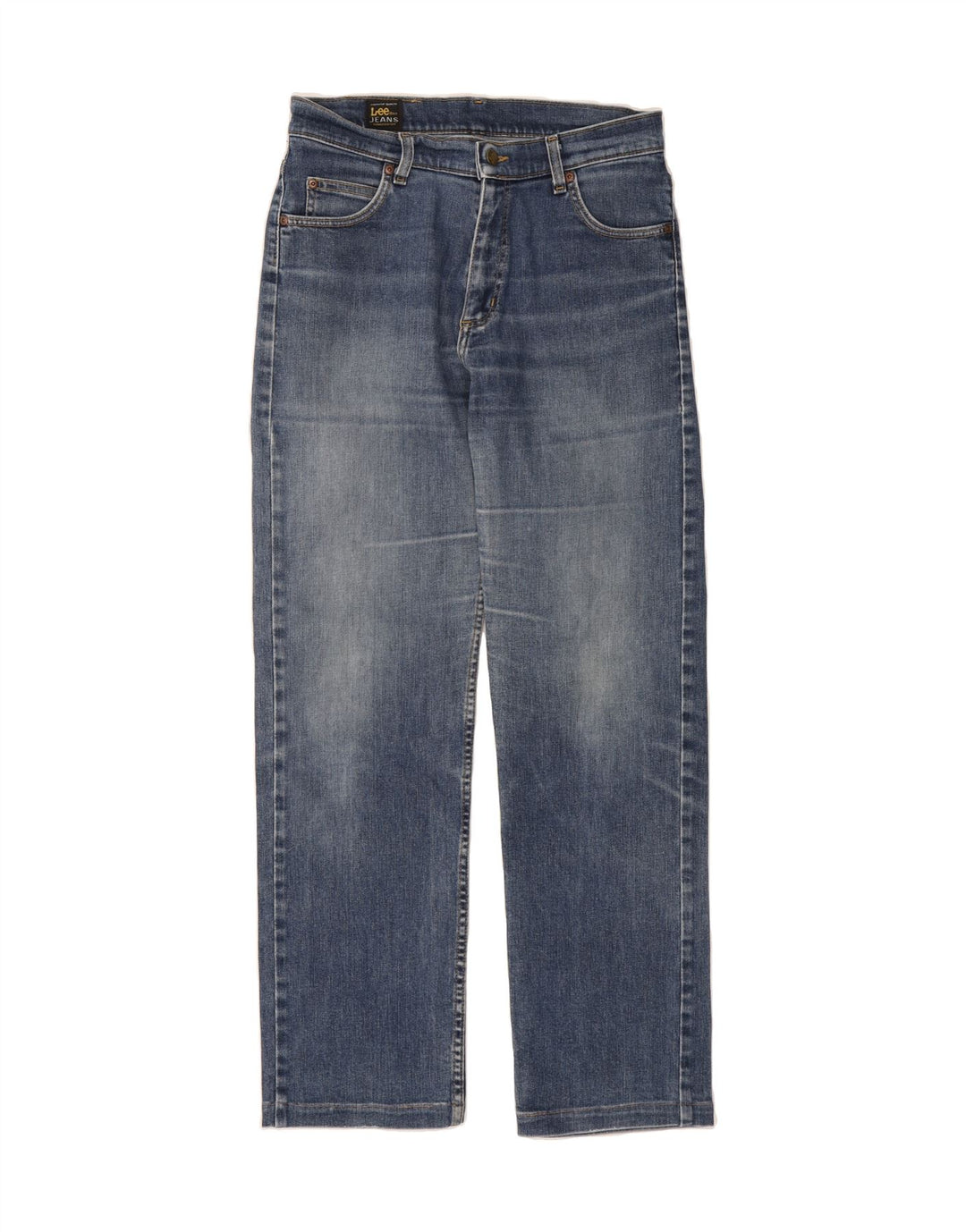 LEE Womens Straight Jeans W33 L30 Blue Cotton Vintage Lee and Second-Hand Lee from Messina Hembry 