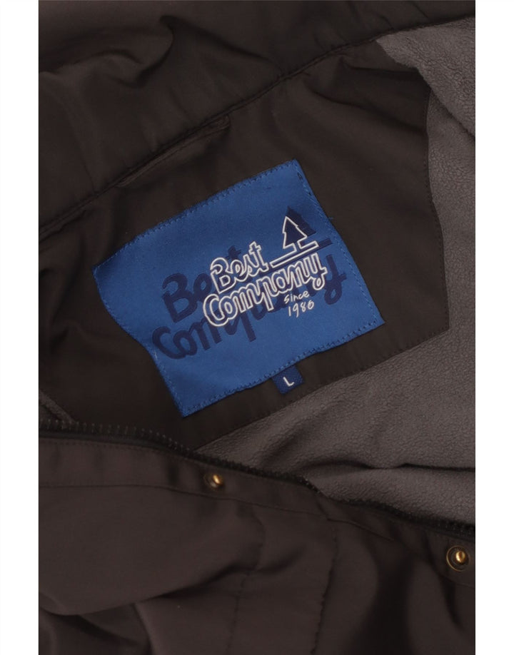 Męska kurtka bomberka Best Company UK 40, duża czarna