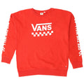 VANS Mens Graphic Sweatshirt Jumper Medium Red Cotton