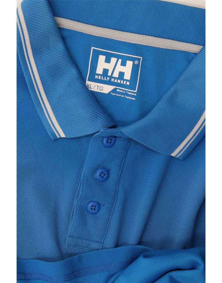 Męska koszulka polo XL Helly Hansen w kolorze niebieskim
