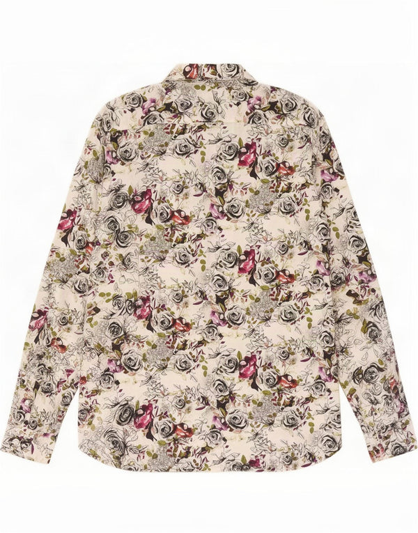 Koszula męska Ted Baker, rozmiar 5 XL, w białe kwiaty