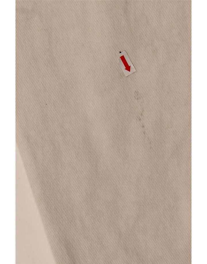 Zwężane dżinsy dziewczęce ZARA z wysokim stanem, 13-14 lat W28 L22 Białe