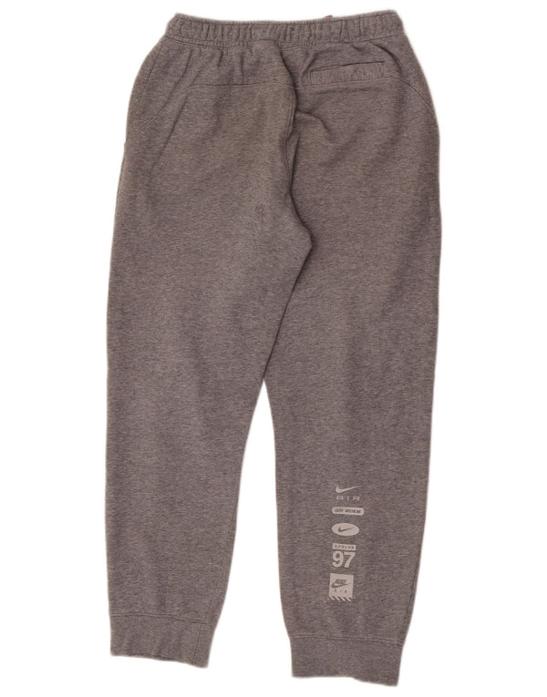 Męskie spodnie dresowe Nike z grafiką, 13-14 lat, XL, szare, nakrapiane
