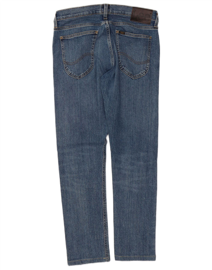 Lee Męskie Luke Slim Jeans W30 L27 Niebieskie bawełniane