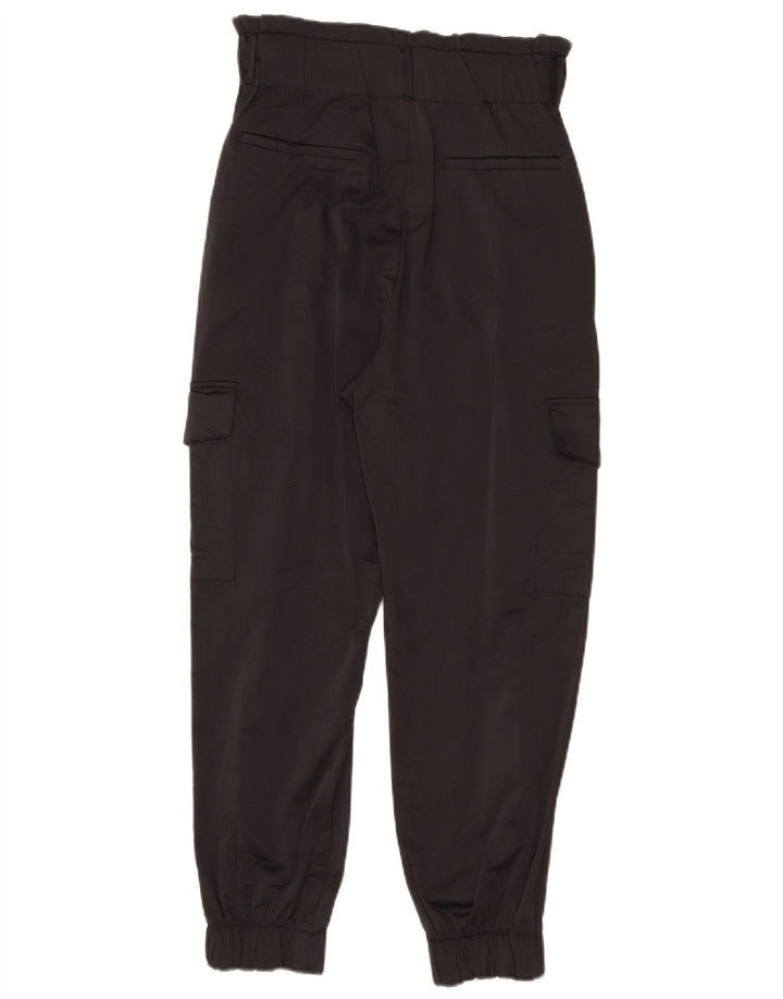 Spodnie damskie Zara Joggers Cargo, średnie W28 L26, czarne