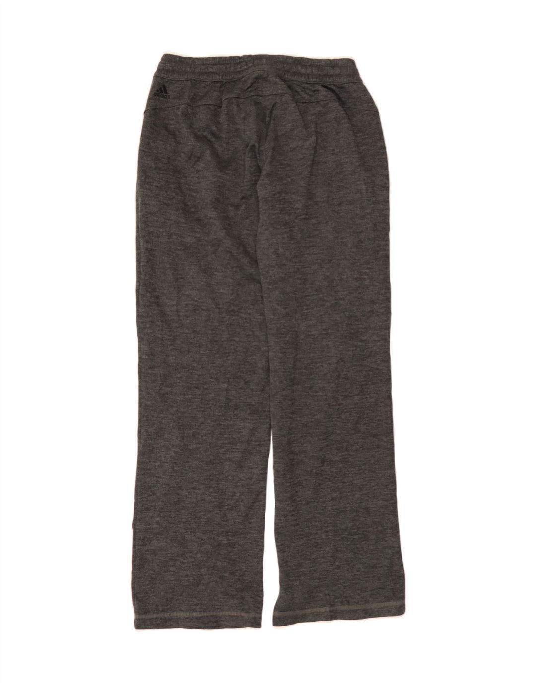 ADIDAS Womens Tracksuit Trousers UK 8/10 Small  Grey Flecked Polyester Vintage Adidas and Second-Hand Adidas from Messina Hembry 