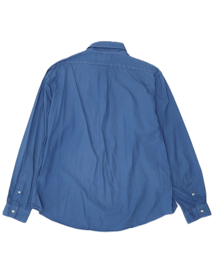 Koszula męska Polo Ralph Lauren o dopasowanym kroju 2XL, niebieska, bawełniana