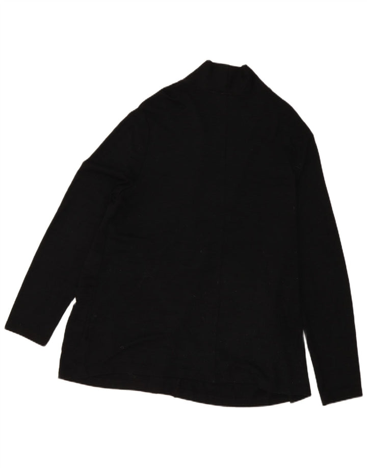 Damski sweter oversize Gap z otwartym kardiganem UK 18 XL, czarny poliester